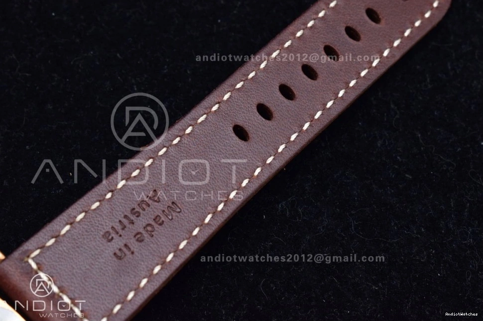 and on Strap 995 V Brown Brown Best P.9010 VSF Clone Bezel Bronzo PAM968 Calfskin Ceramic Dial Edition SunProtective 1:1 0429